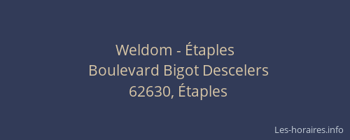 Weldom - Étaples