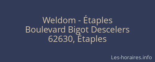 Weldom - Étaples