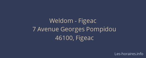 Weldom - Figeac