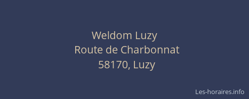 Weldom Luzy