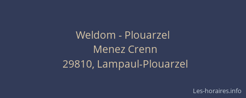Weldom - Plouarzel