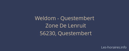 Weldom - Questembert