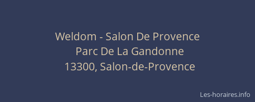 Weldom - Salon De Provence