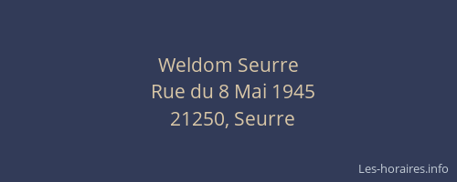 Weldom Seurre