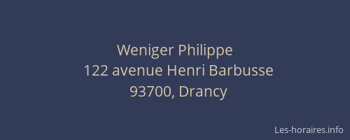 Weniger Philippe