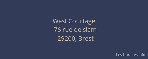 West Courtage