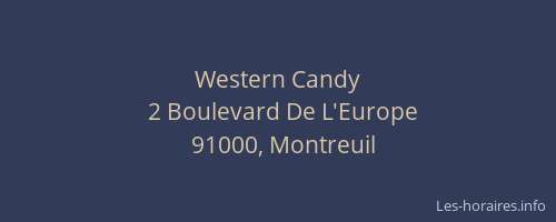 Western Candy