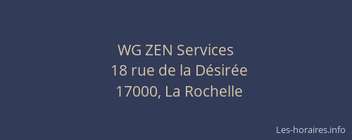 WG ZEN Services