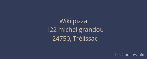 Wiki pizza