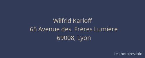 Wilfrid Karloff