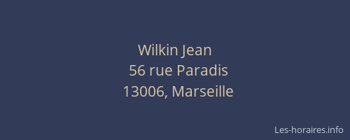 Wilkin Jean