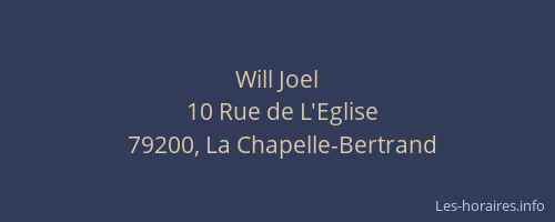 Will Joel