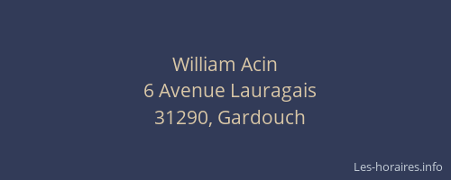 William Acin