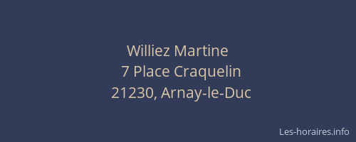 Williez Martine