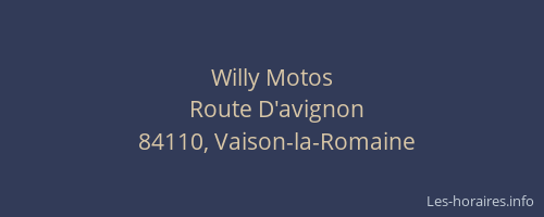 Willy Motos
