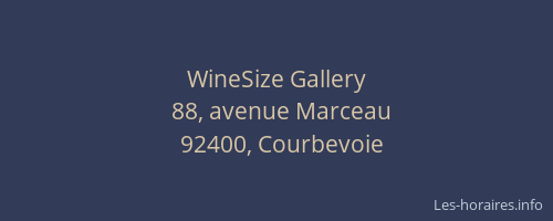WineSize Gallery