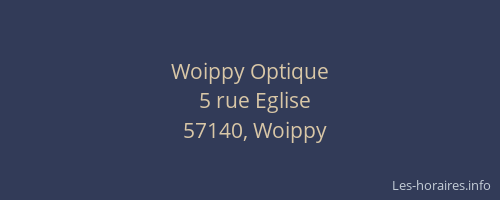 Woippy Optique