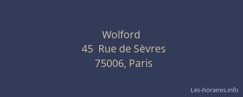 Wolford