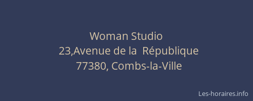 Woman Studio