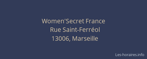 Women'Secret France