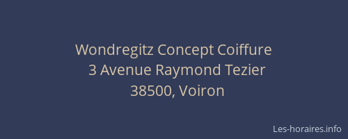 Wondregitz Concept Coiffure