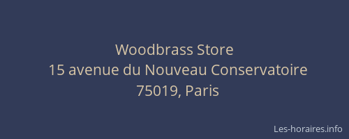 Woodbrass Store