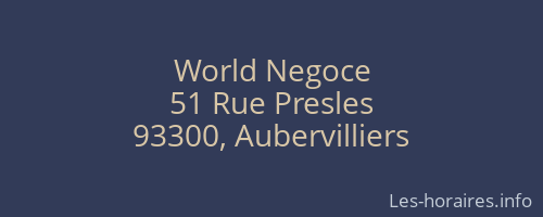 World Negoce