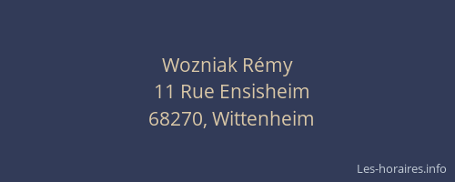 Wozniak R&eacute;my