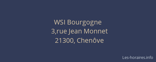 WSI Bourgogne