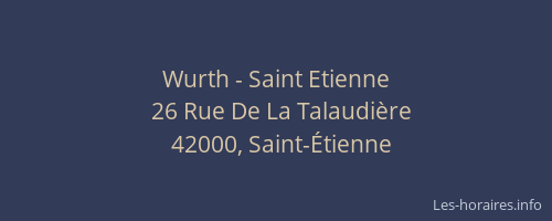 Wurth - Saint Etienne