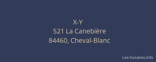 X-Y