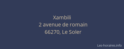 Xambili
