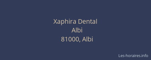 Xaphira Dental