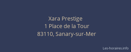 Xara Prestige