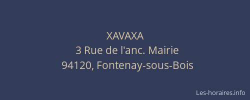XAVAXA