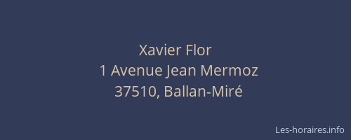 Xavier Flor