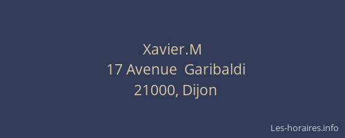 Xavier.M