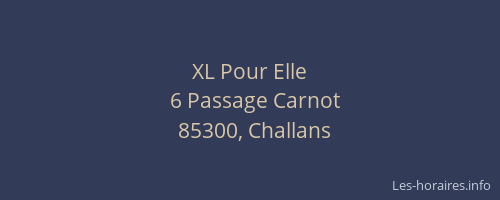 XL Pour Elle