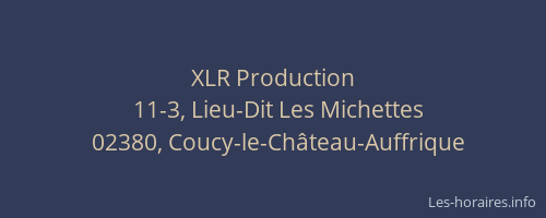 XLR Production