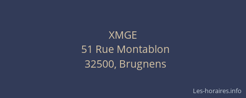 XMGE