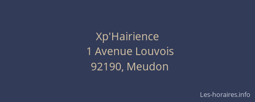 Xp'Hairience