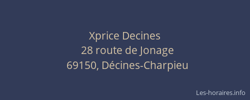 Xprice Decines