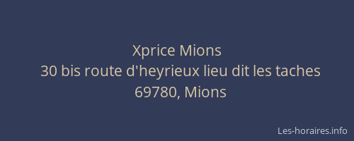 Xprice Mions