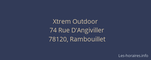 Xtrem Outdoor
