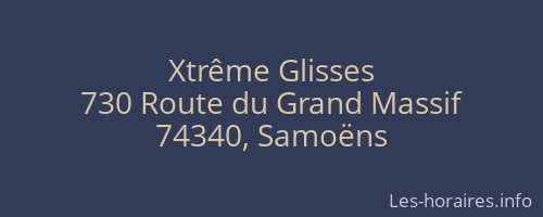 Xtrême Glisses