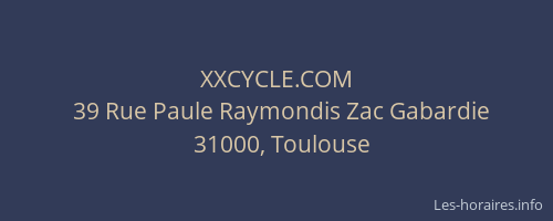 XXCYCLE.COM