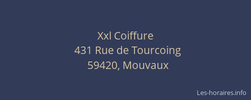Xxl Coiffure