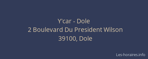 Y'car - Dole