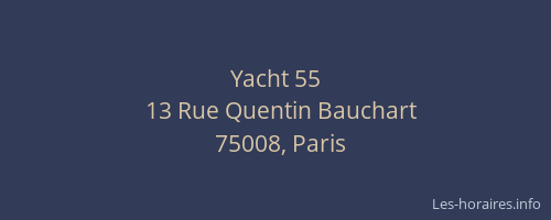 Yacht 55