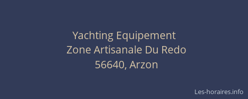 Yachting Equipement